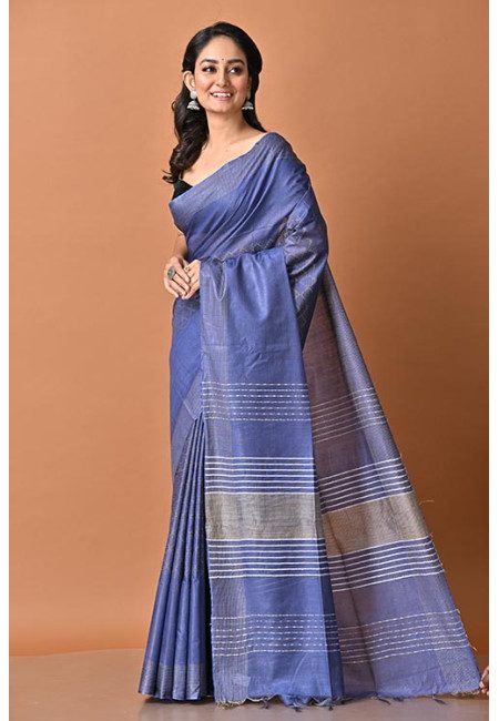 Royal Blue Color Bhagalpuri Silk Saree (She Saree 1993)