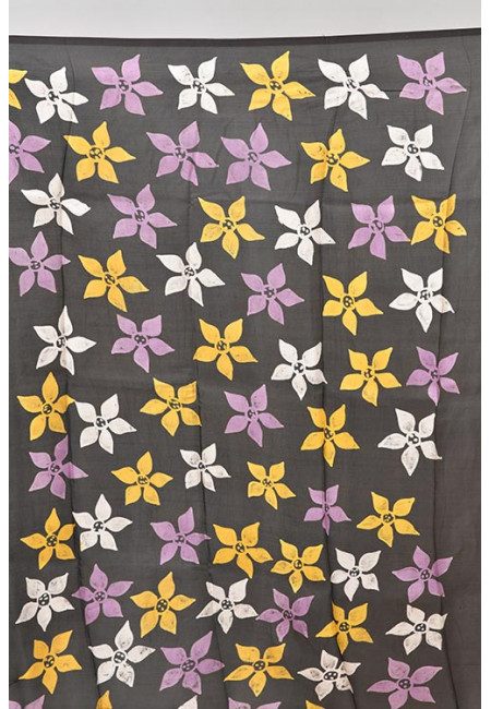 Light Mustard Color Printed Pure Silk Saree (She Saree 1163)