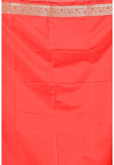 Red Color Minakari Katan Banarasi Silk Saree (She Saree 1217)
