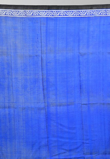 Royal Blue Color Printed Soft Pure Silk Saree (She Saree 824)