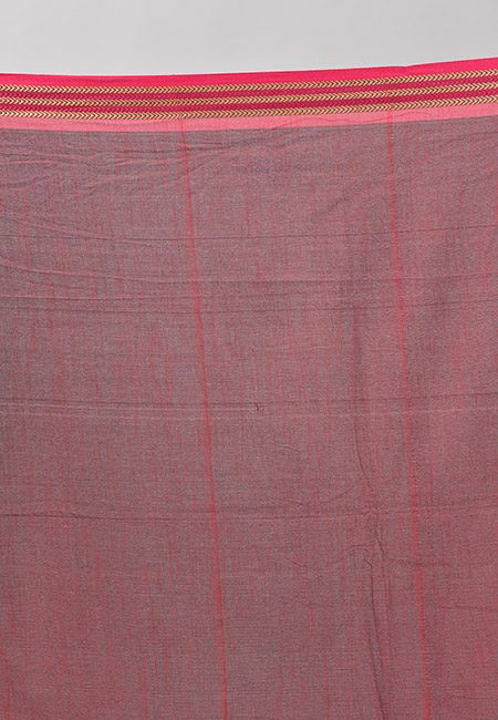Maroon Color Handloom Cotton Saree (She Saree 865)