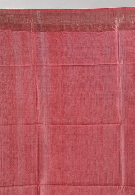 Deep Beige Color Printed Soft Pure Tussar Silk Saree (She Saree 885)
