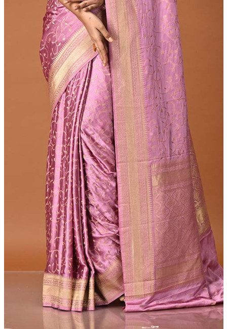 Mauve Color Soft Manipuri Silk Saree (She Saree 1921)
