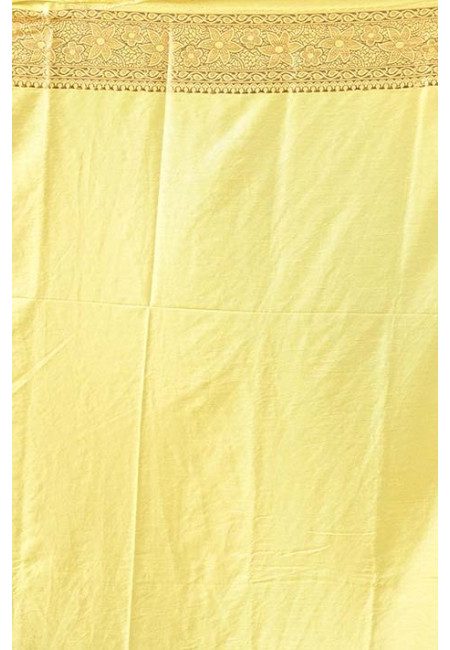Lemon Yellow Color Soft Manipuri Silk Saree (She Saree 1924)
