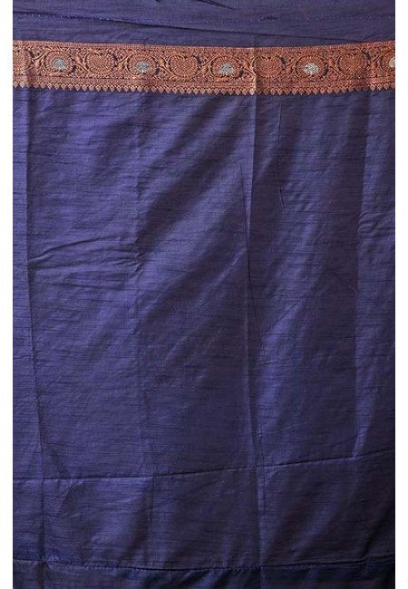 Midnight Blue Color Soft Manipuri Silk Saree (She Saree 1915)