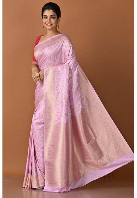 Pink Color Designer Khaddi Silk Saree (She Saree 1595)