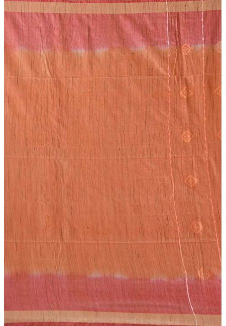 Light Rust Color Matka Silk Saree (She Saree 1252)