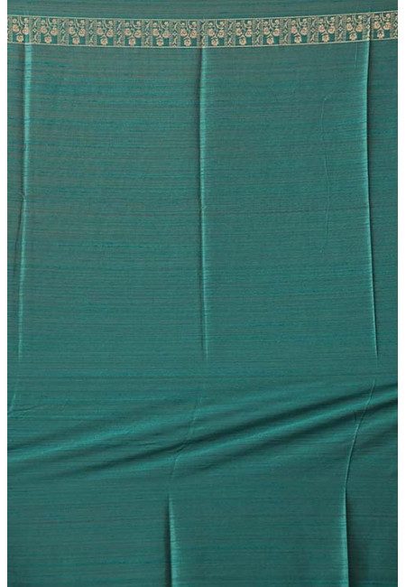 Emerald Green Color Kora Silk Saree (She Saree 1255)