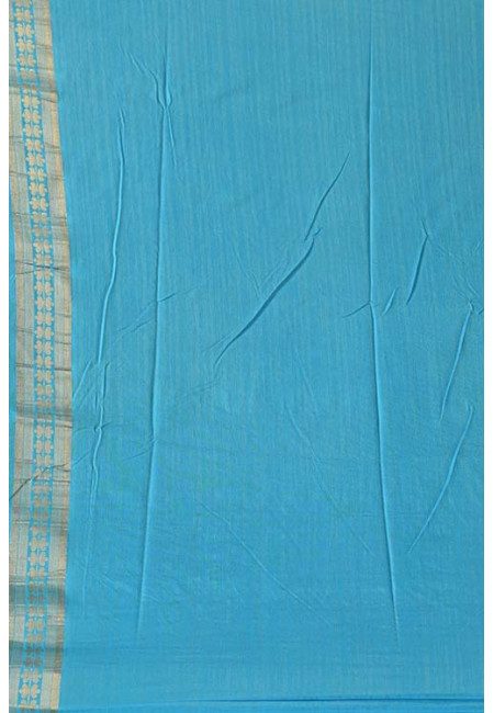 Piction Blue Color Semi Katan Silk Saree (She Saree 1284)