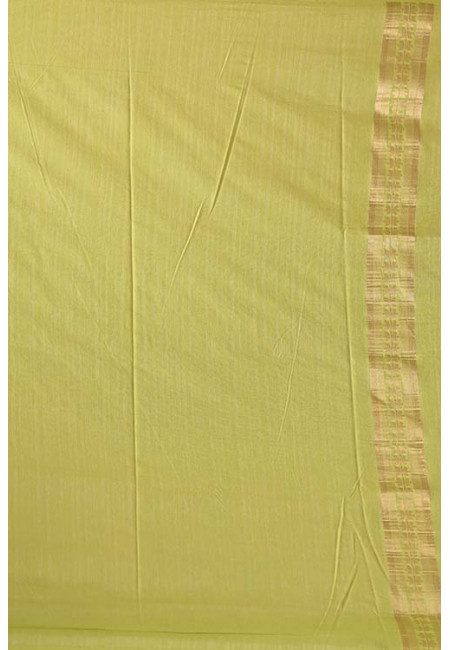 Olive Green Color Semi Katan Silk Saree (She Saree 1289)