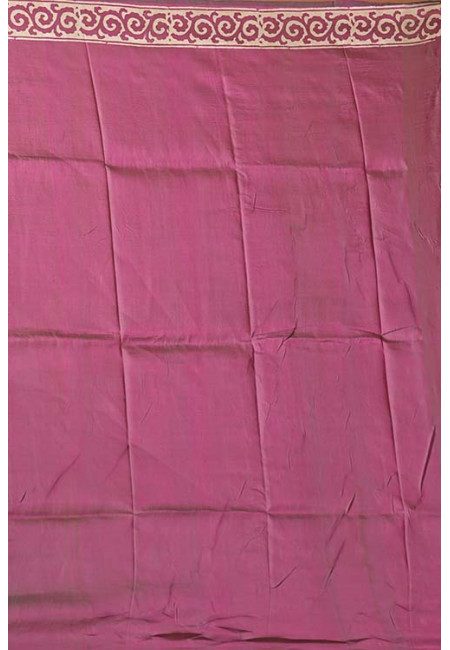 Mystic Magenta Color Printed Pure Bishnupuri Silk Saree (She Saree 1405)