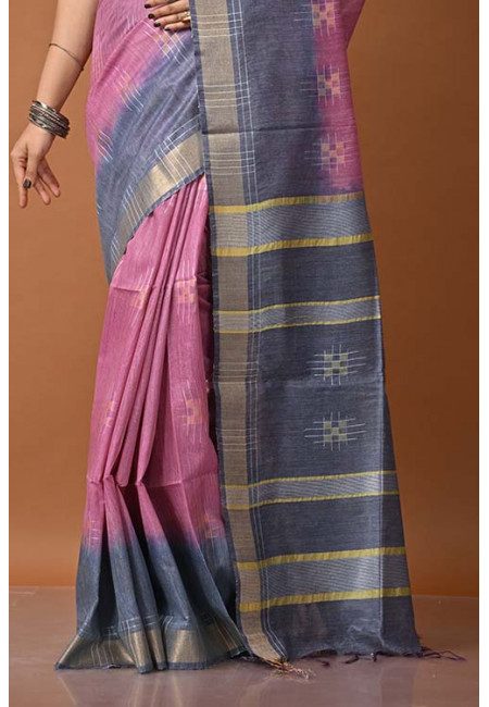 Mauve Color Matka Silk Saree (She Saree 1415)