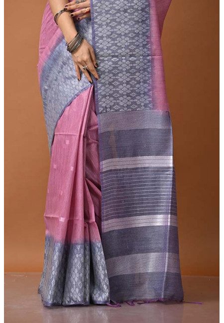 Charm Pink Color Matka Silk Saree (She Saree 1416)