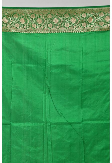 Pastel Green Color Pure Katan Silk Saree (She Saree 1096)