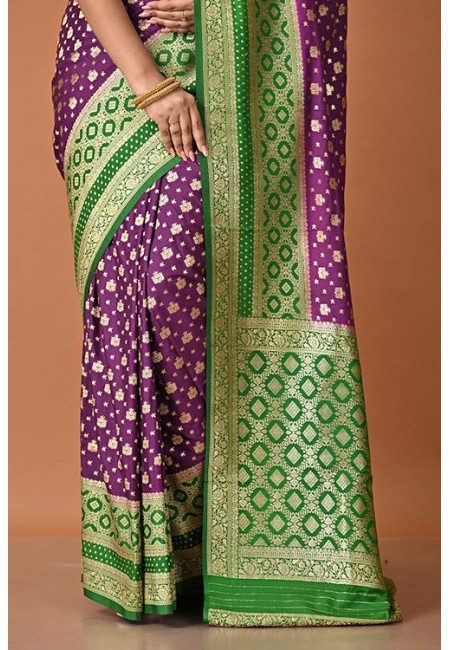 Magenta Color Designer Soft Khaddi Silk Saree (She Saree 2282)