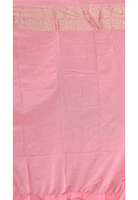 Baby Pink Color Soft Manipuri Silk Saree (She Saree 1643)