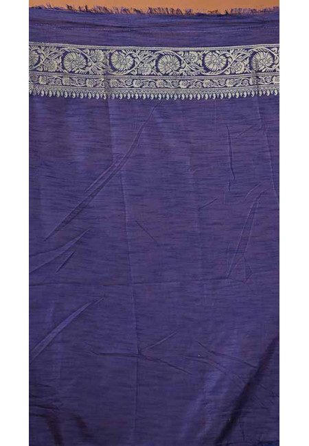 Navy Blue Color Soft Manipuri Silk Saree (She Saree 1676)