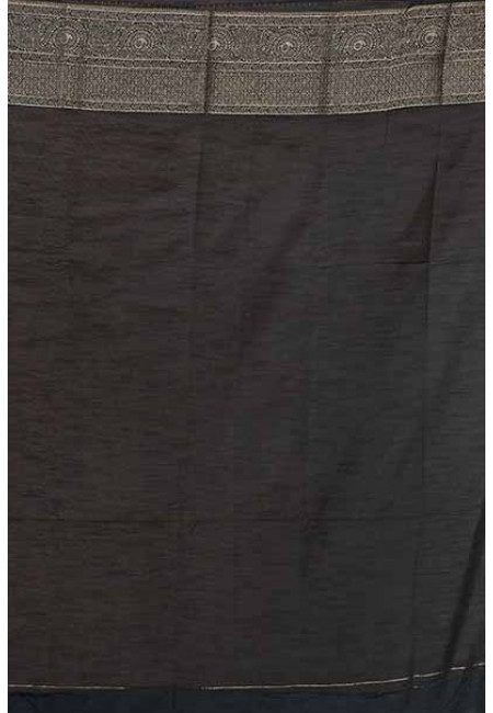 Black Color Soft Manipuri Silk Saree (She Saree 1786)