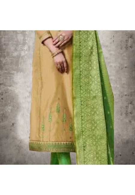 Beige Color Designer Salwar Suit (She Salwar 556)