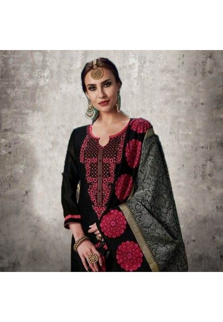Black Color Designer Salwar Suit (She Salwar 558)